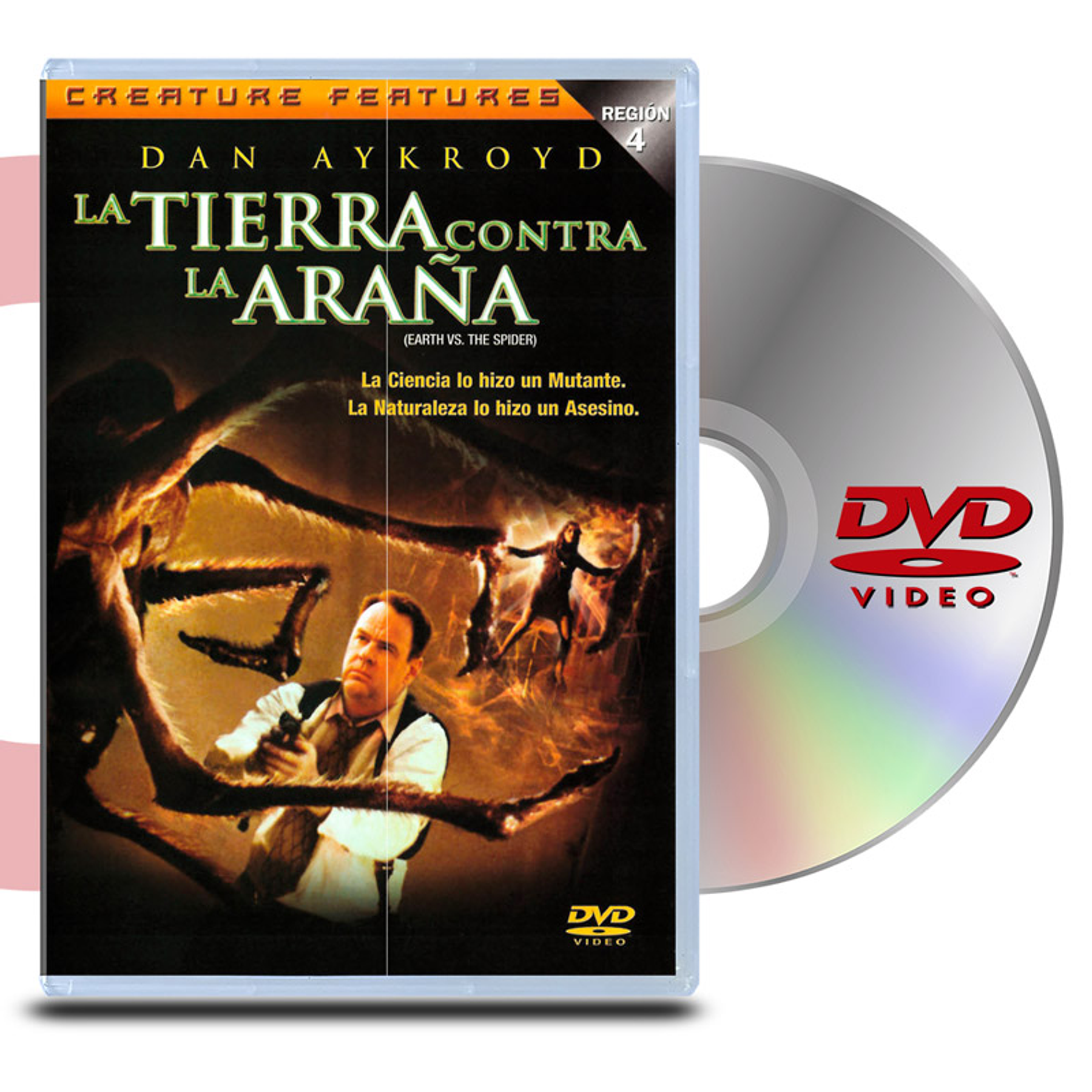 DVD LA TIERRA CONTRA LA ARAÑA