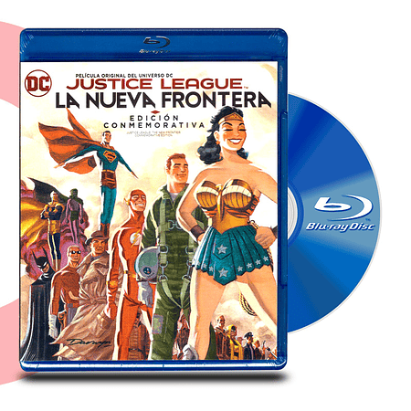 BLU RAY JUSTICE LEAGUE LA NUEVA FRONTERA