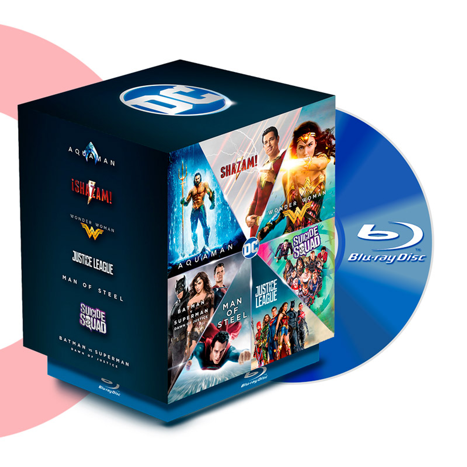 PACK BLU RAY DC HEROES