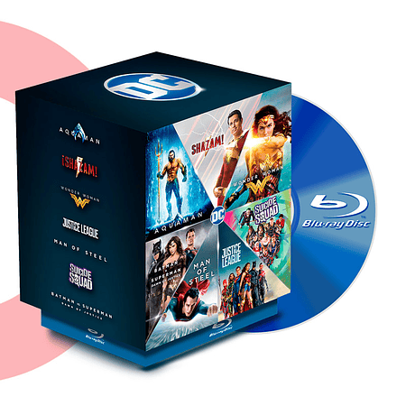 Blu Ray PACK DC HEROES