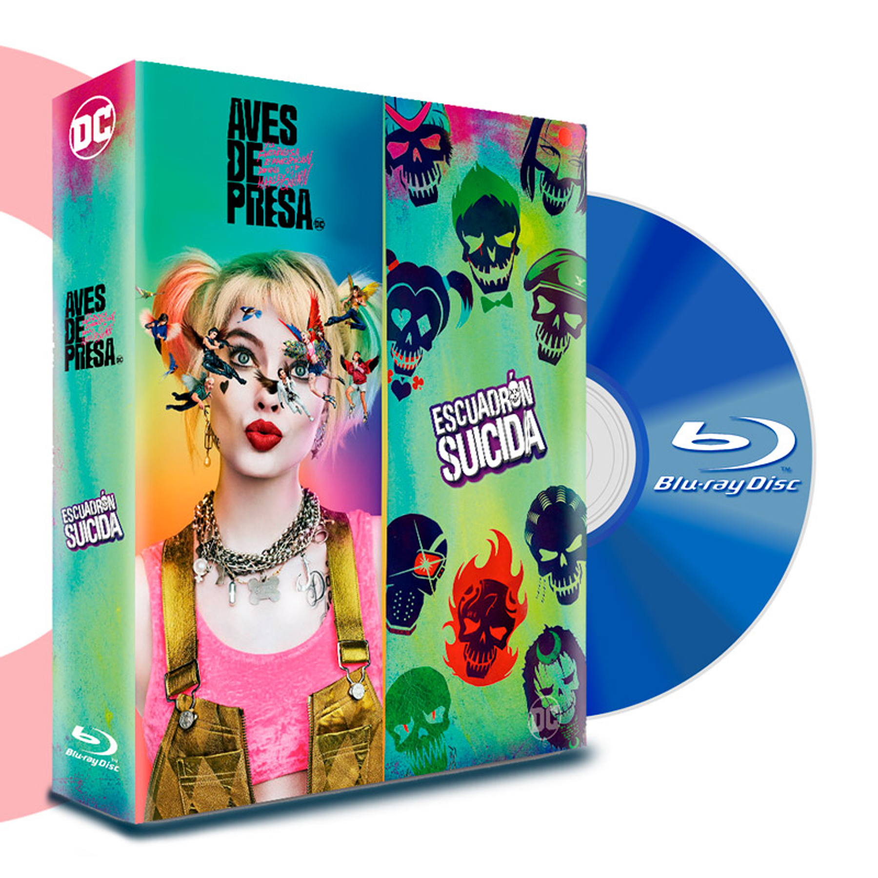 Blu Ray PACK HARLEY QUINN - AVES DE PRESA + SUICIDE SQUAD