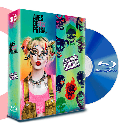 PACK BLU RAY HARLEY QUINN - AVES DE PRESA + SUICIDE SQUAD