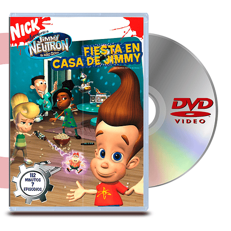 DVD Jimmy Neutron: Fiesta En Casa de Jimmy