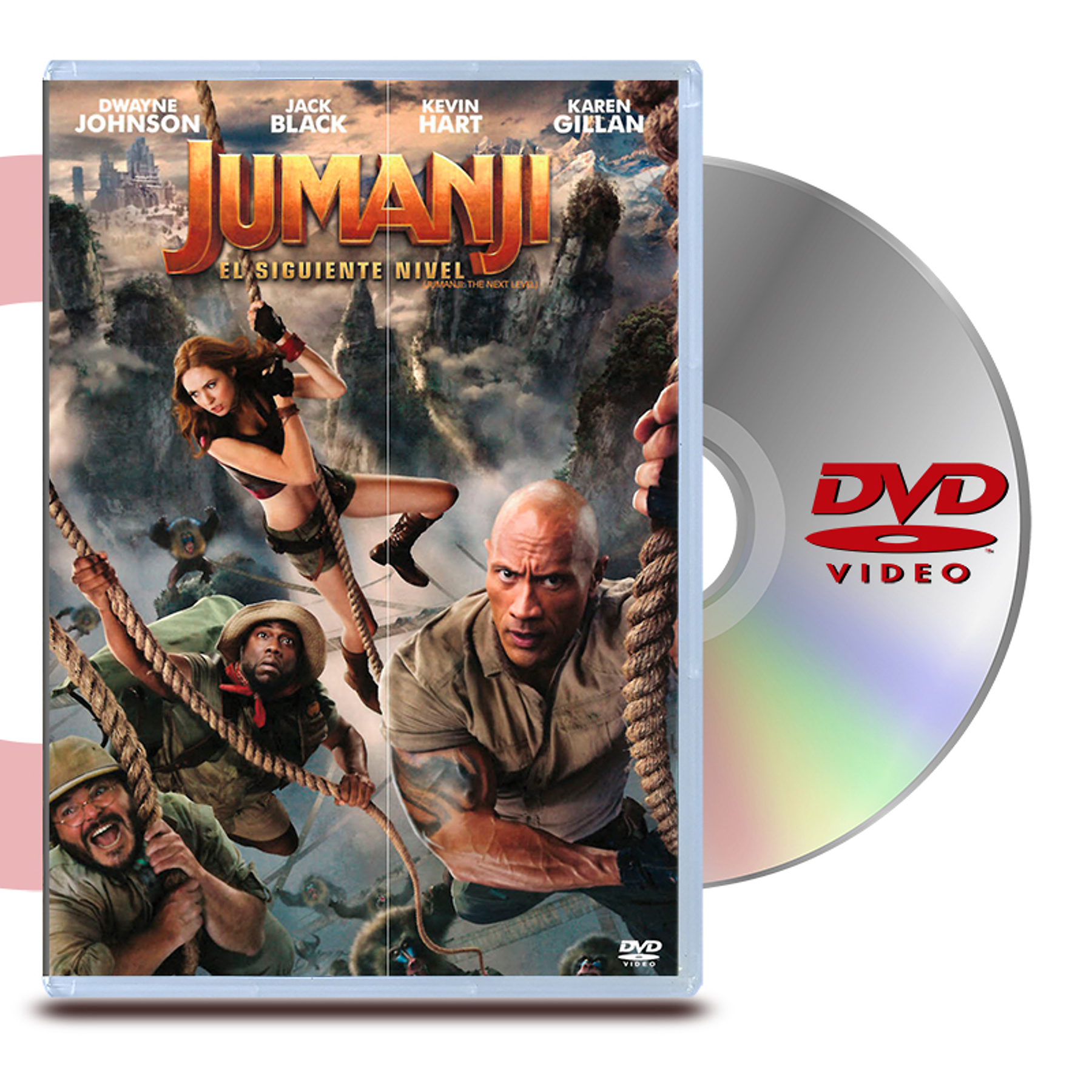 DVD JUMANJI:  EL SIGUIENTE NIVEL