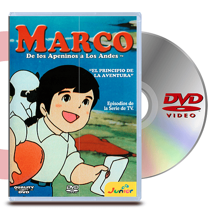 DVD MARCO 3  EL PRINCIPIO DE LA AVENTURA