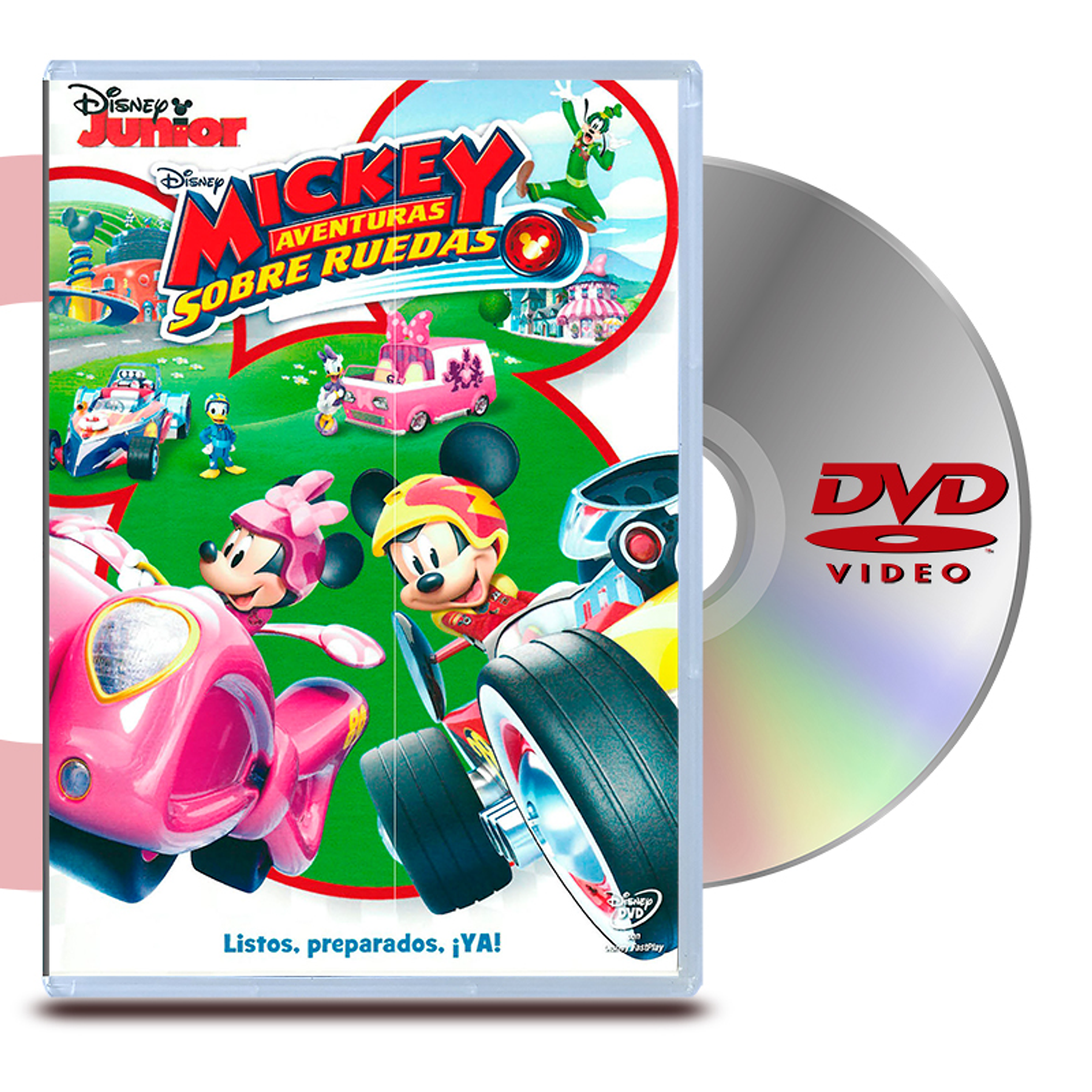 DVD MICKEY UNA AVENTURA SOBRE RUEDAS