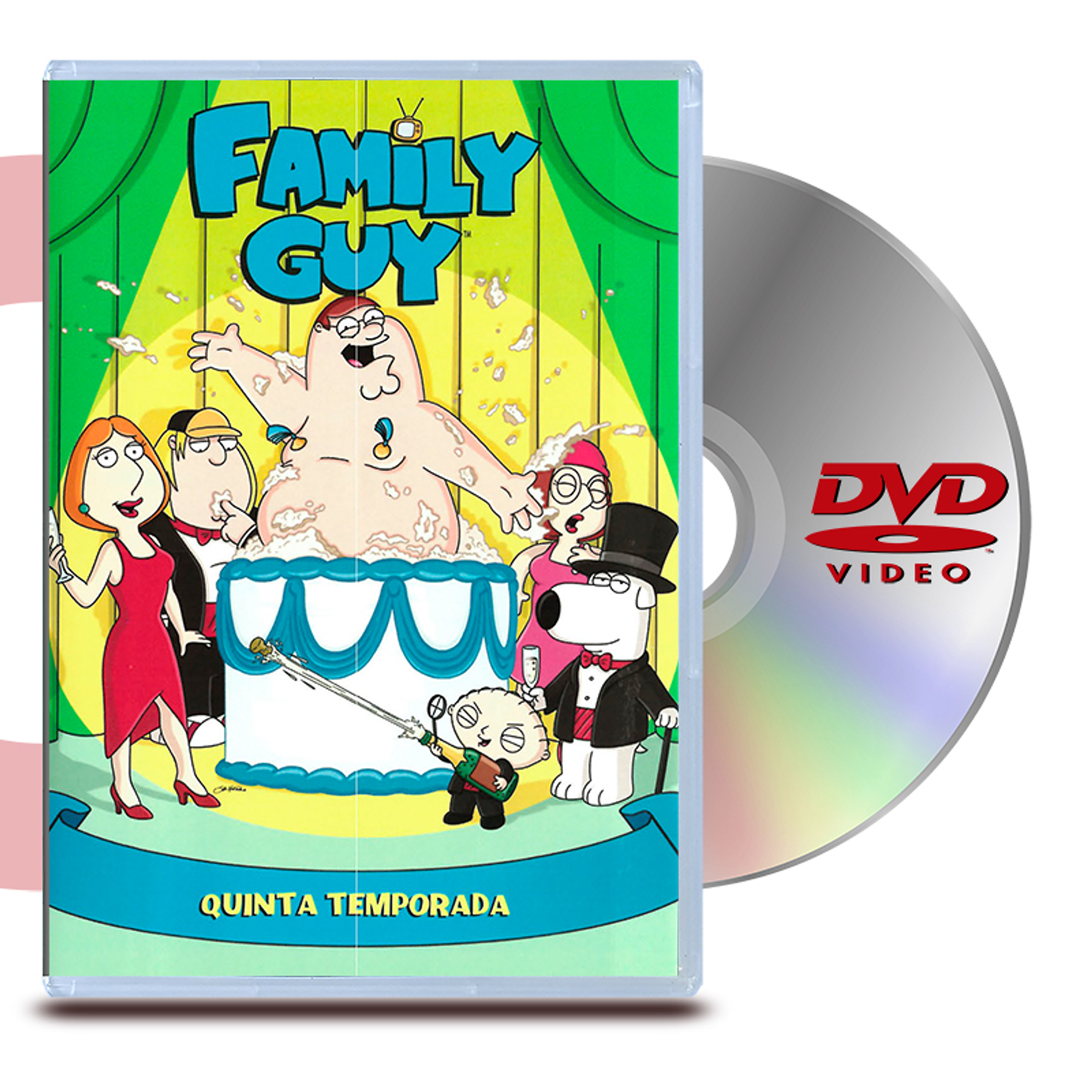 DVD FAMILY GUY TEMP 5