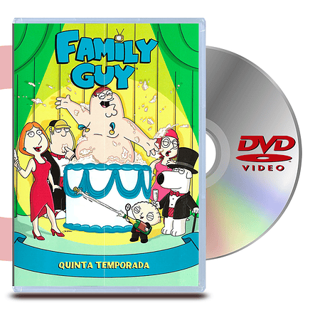 DVD FAMILY GUY TEMP 5