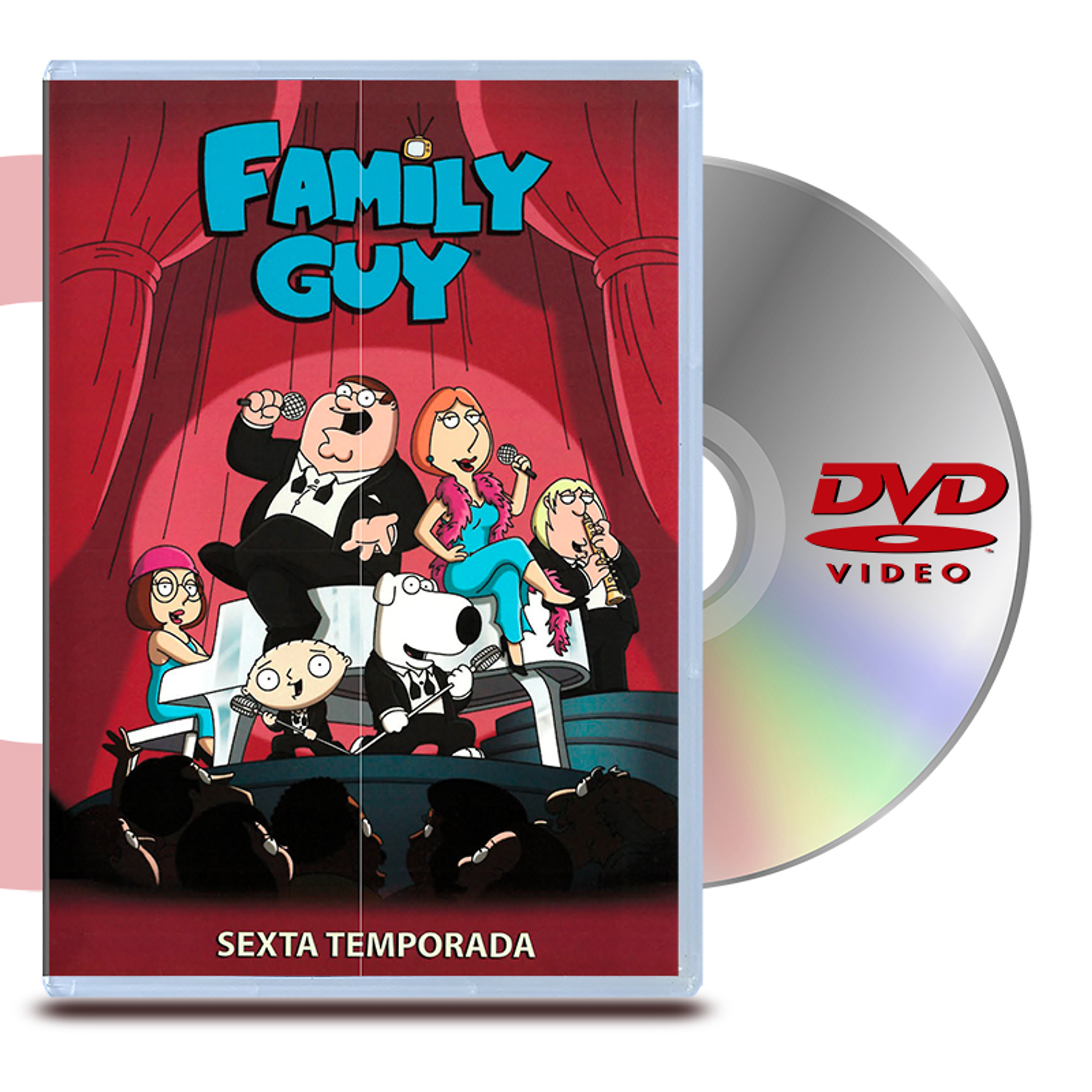 DVD FAMILY GUY TEMP 6