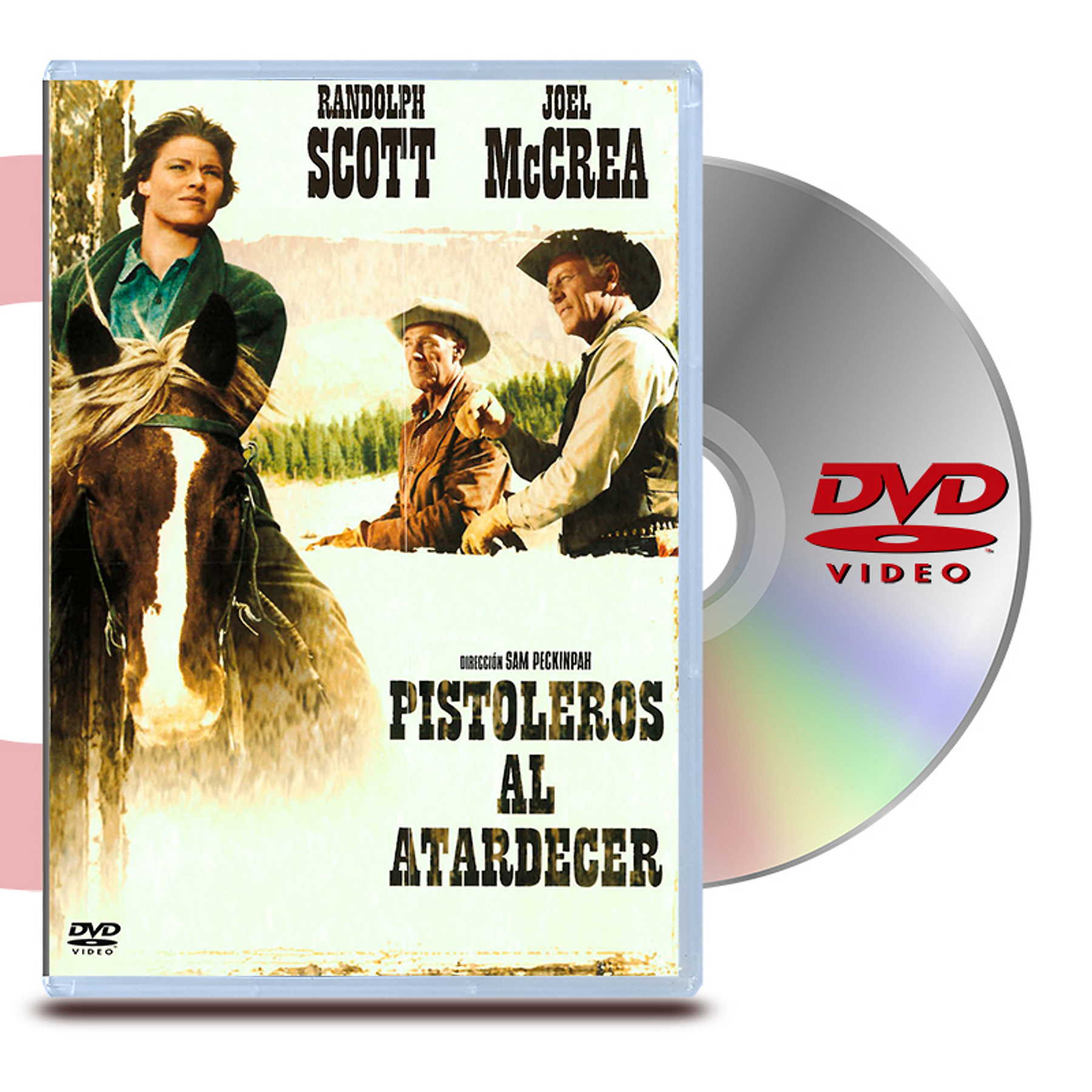 DVD Pistoleros Al Atardecer