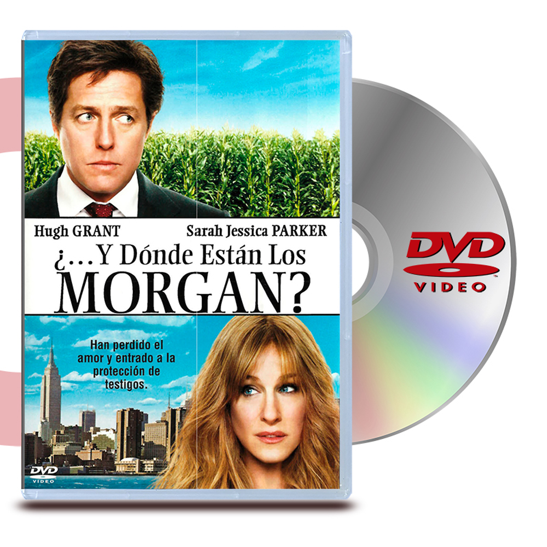 DVD Y DONDE ESTAN LOS MORGAN