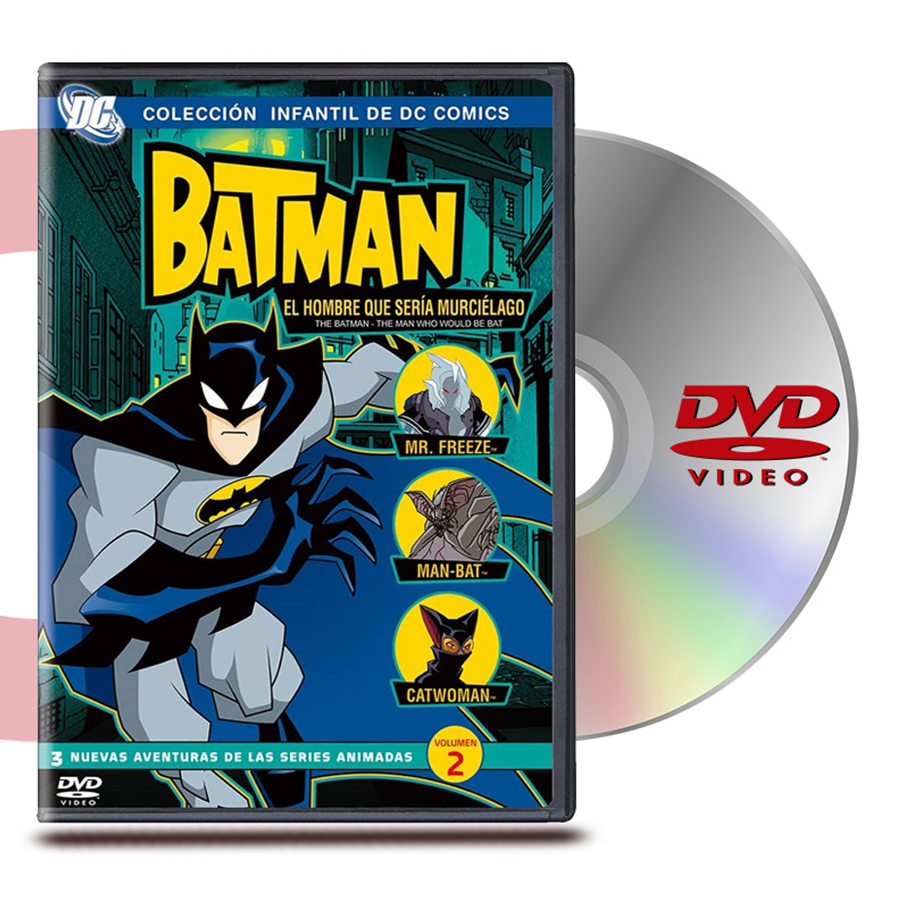 DVD BATMAN EL HOMBRE QUE SERIA MURCIELAGO