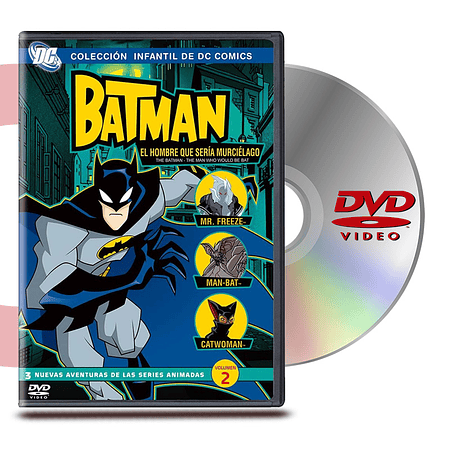 DVD BATMAN EL HOMBRE QUE SERIA MURCIELAGO