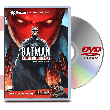 DVD Batman El Misterio De Capucha Roja