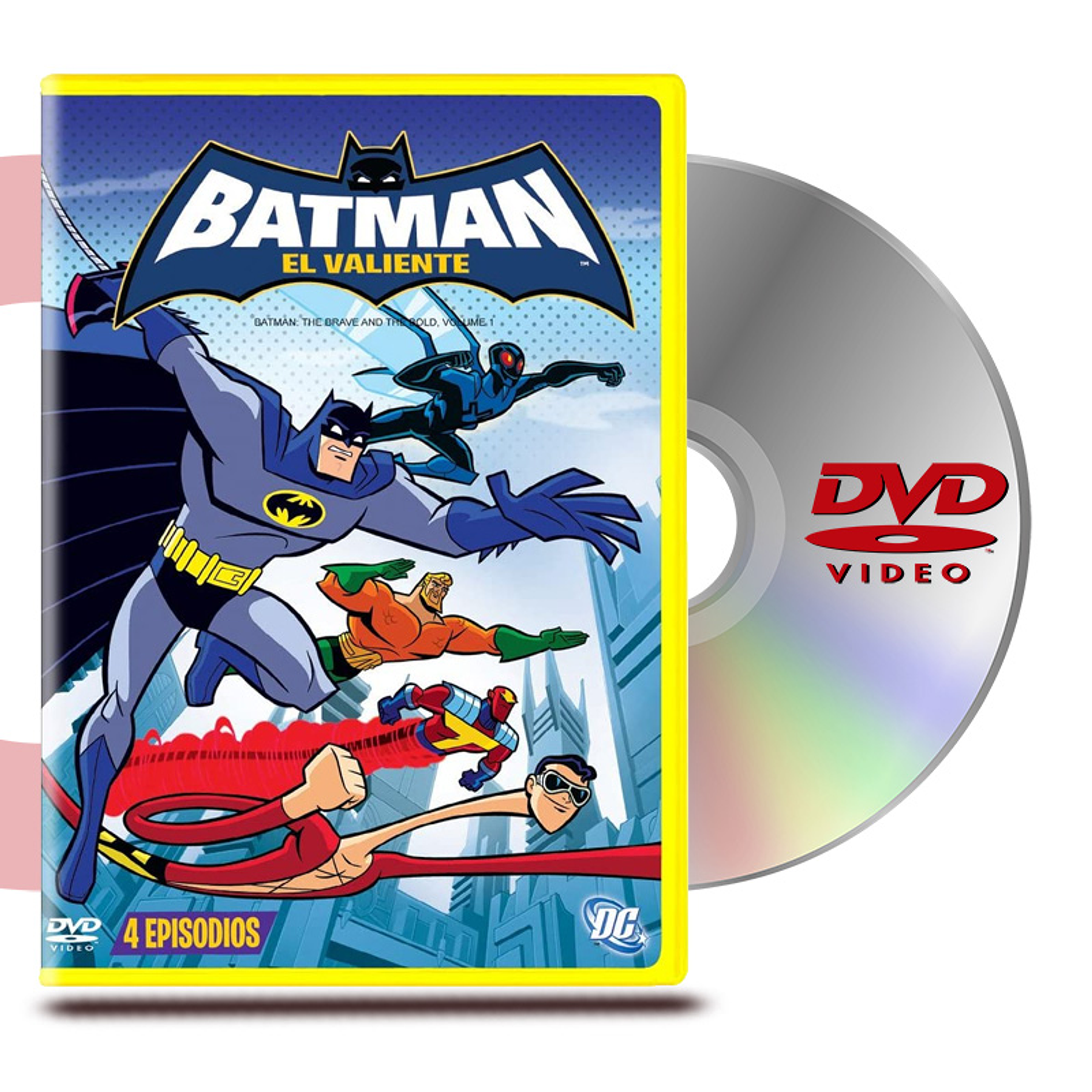 DVD BATMAN EL VALIENTE VOL 1