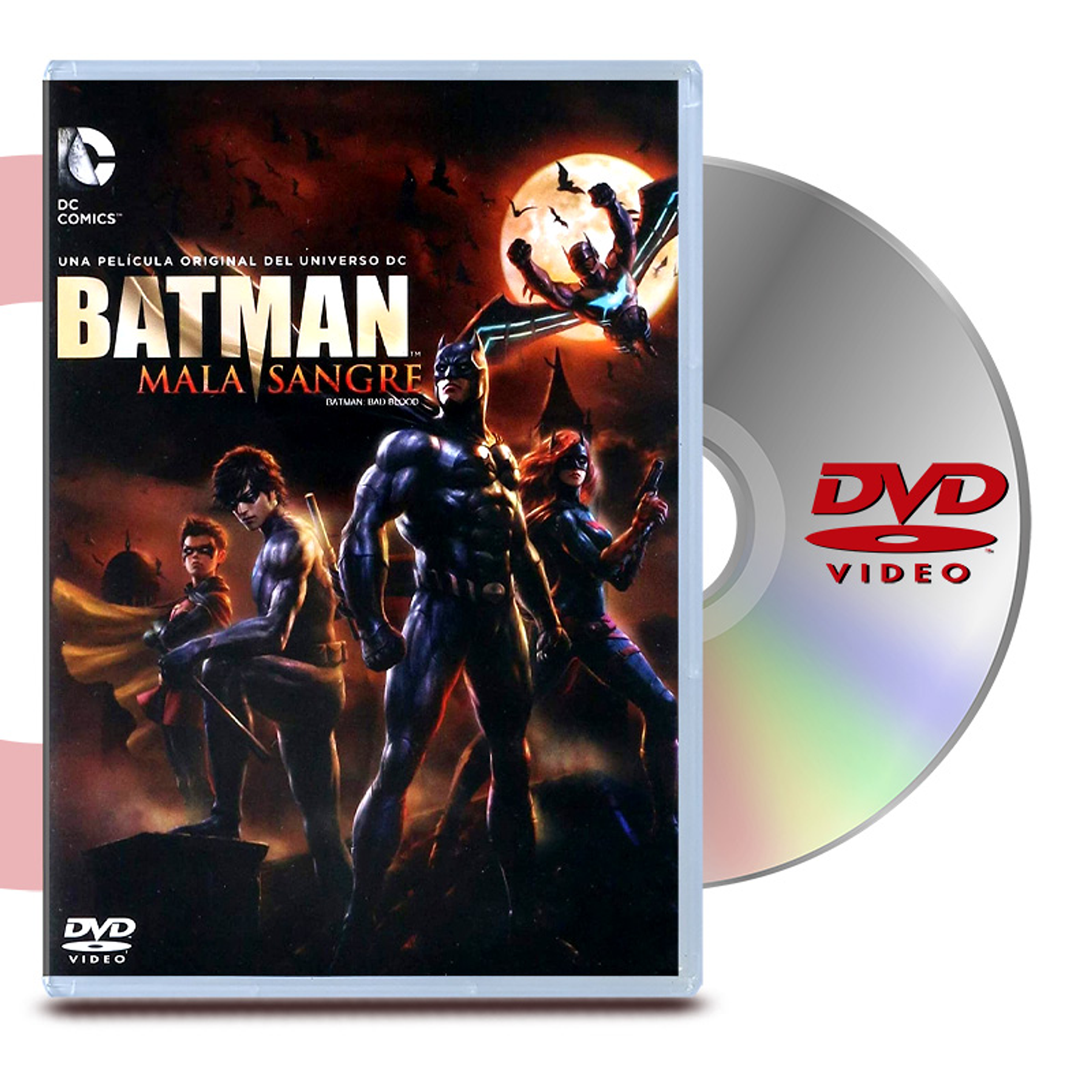 DVD BATMAN MALA SANGRE