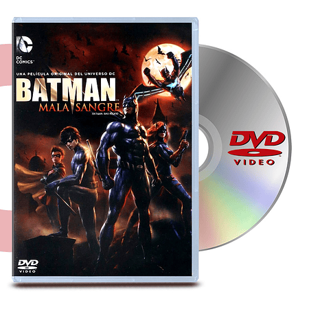 DVD Batman Mala Sangre