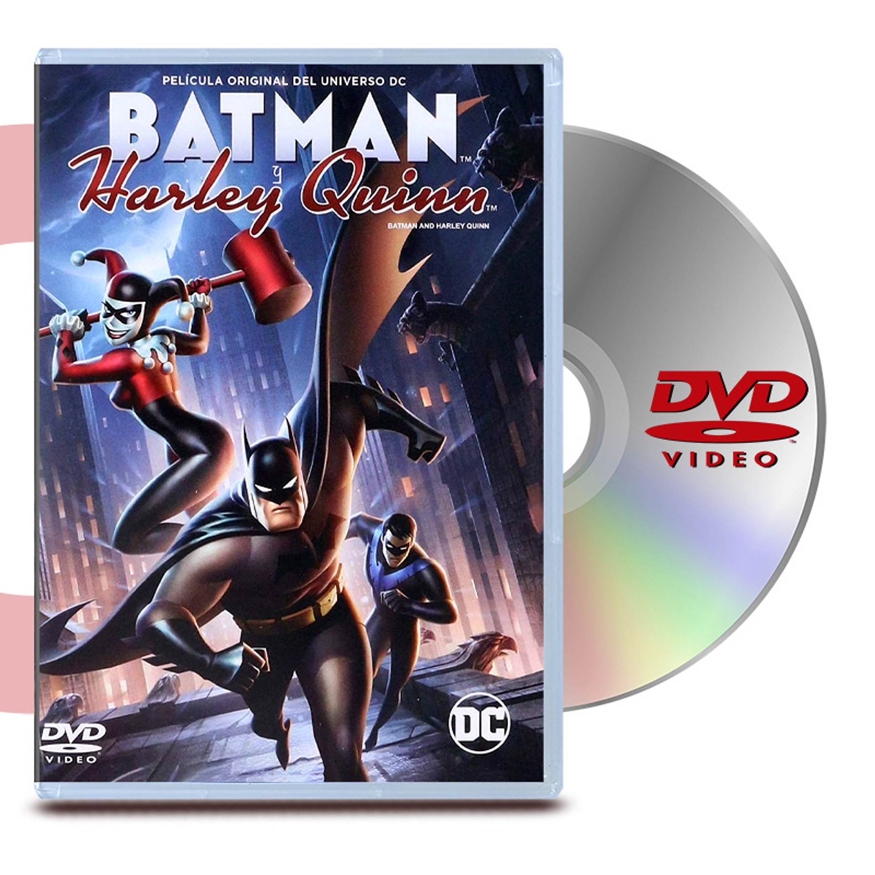 DVD BATMAN Y HARLEY QUINN