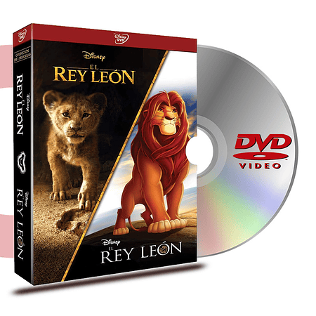 PACK DVD EL REY LEON LA Y ANIMADA