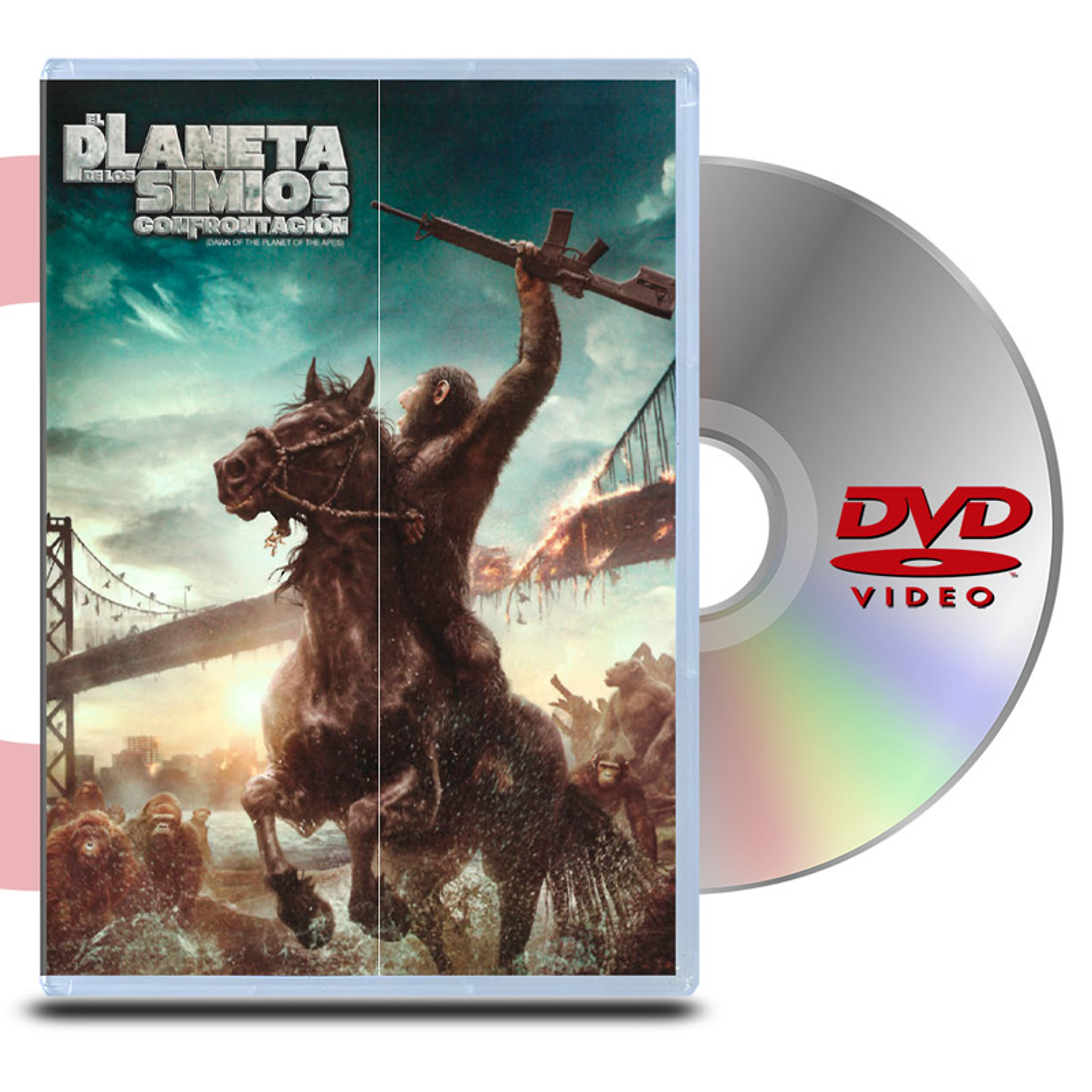 DVD El Planeta de los Simios: Confrontación