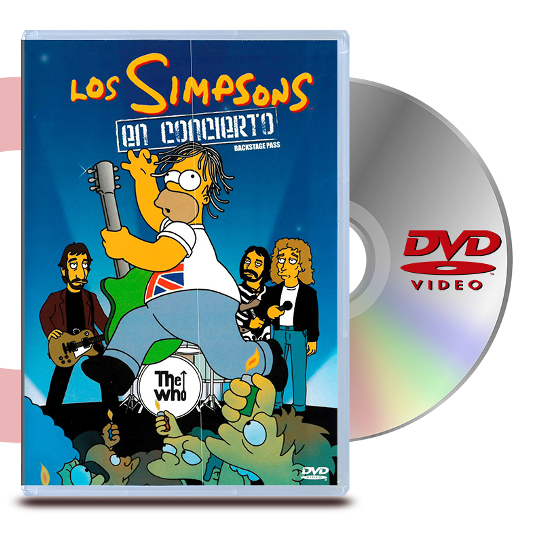 DVD LOS SIMPSON EN CONCIERTO