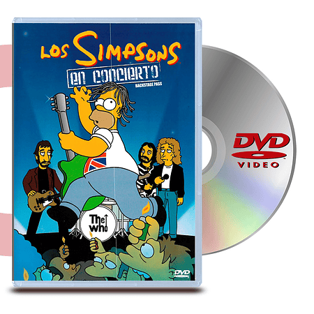 DVD LOS SIMPSON EN CONCIERTO