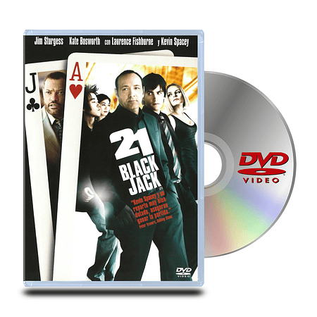 DVD 21 BLACK JACK