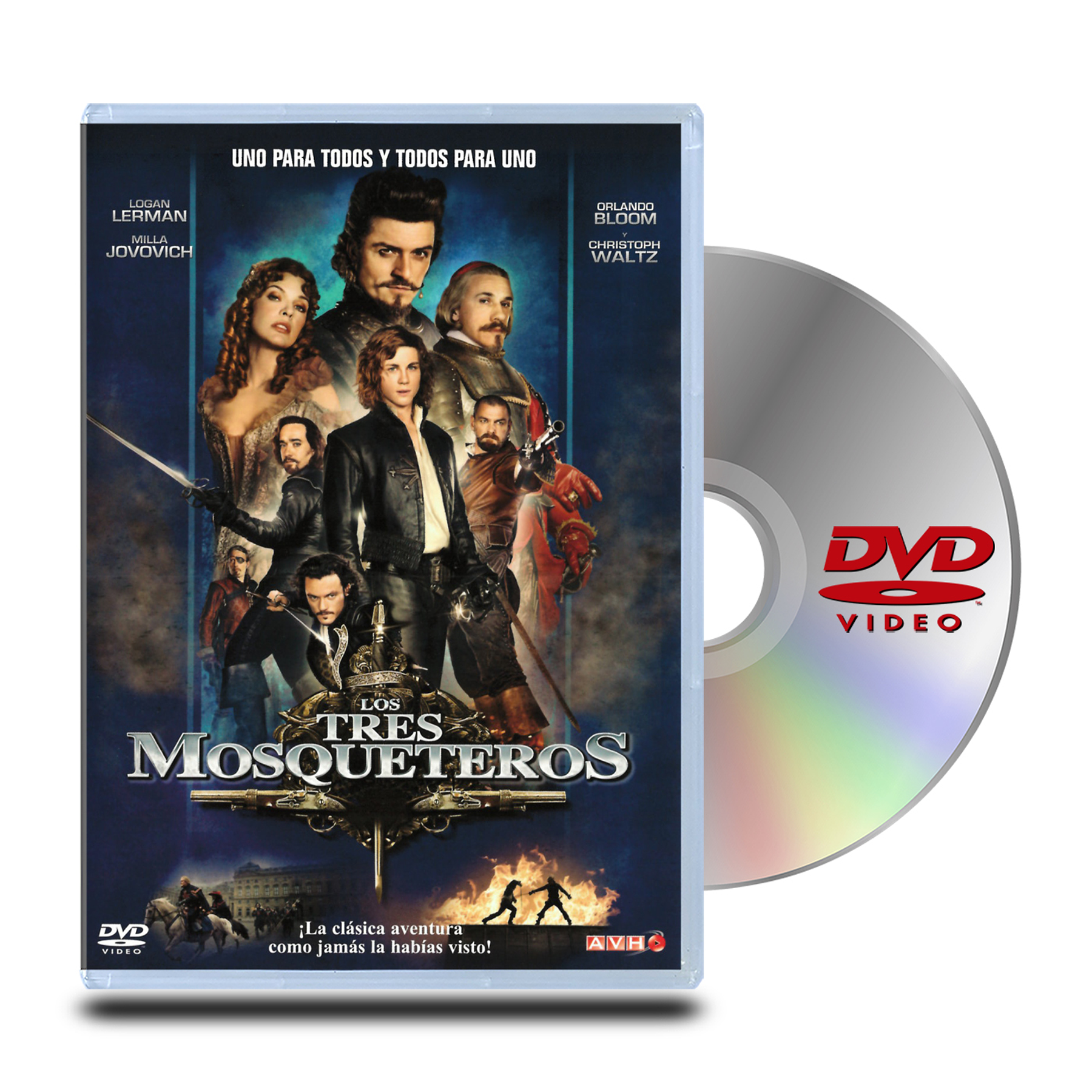 DVD LOS TRES MOSQUETEROS