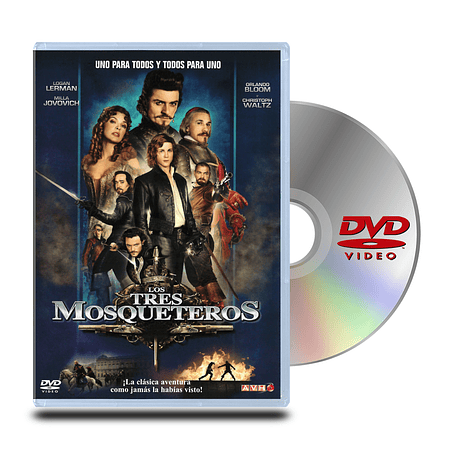 DVD LOS TRES MOSQUETEROS