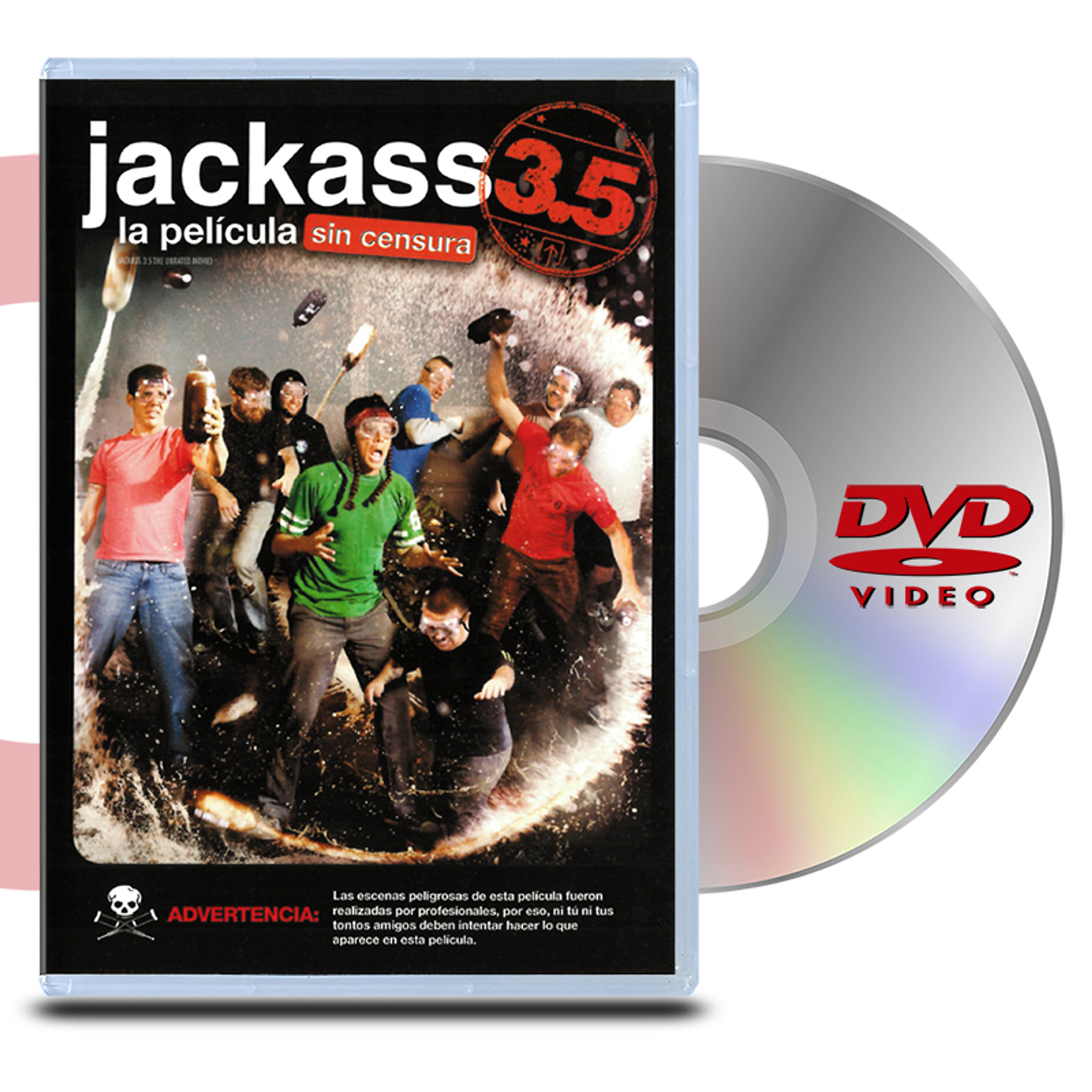 DVD JACKASS 3,5