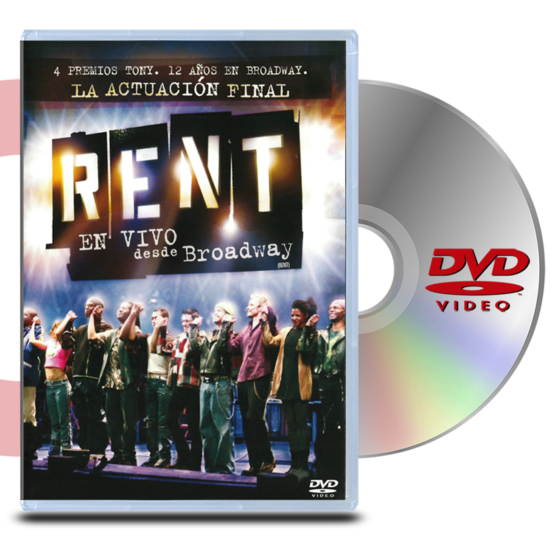 DVD RENT EN VIVO DESDE BROODWAY