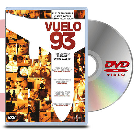 DVD VUELO 93