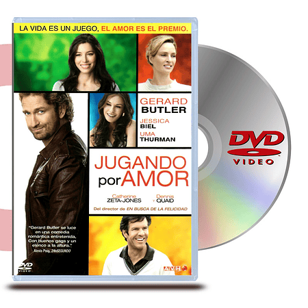 DVD JUGANDO POR AMOR