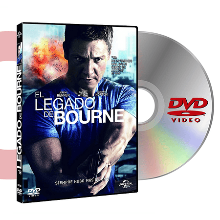 DVD EL LEGADO BOURNE