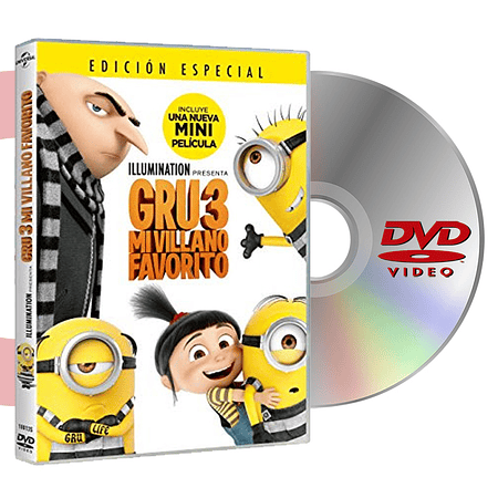 DVD MI VILLANO FAVORITO 3