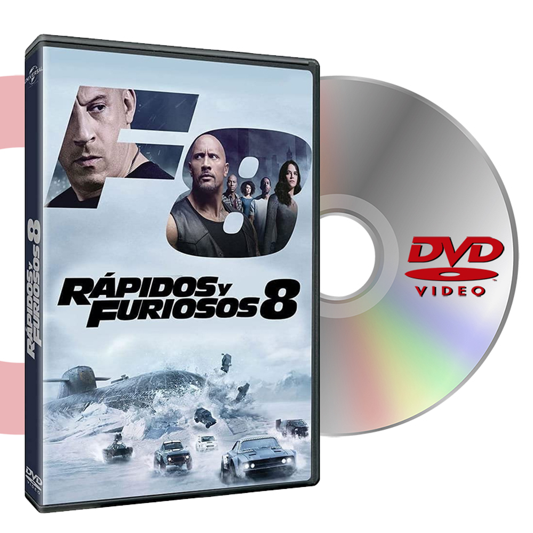 DVD RAPIDOS Y FURIOSOS 8