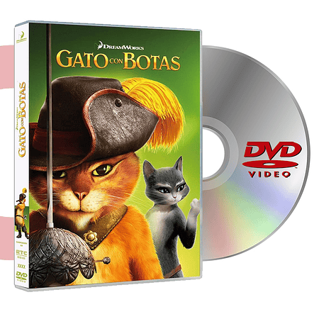 DVD GATO CON BOTAS
