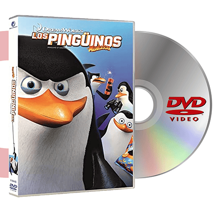 DVD LOS PINGUINOS DE MADAGASCAR