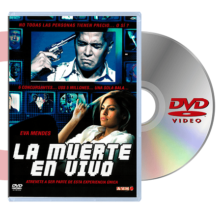 DVD LA MUERTE EN VIVO