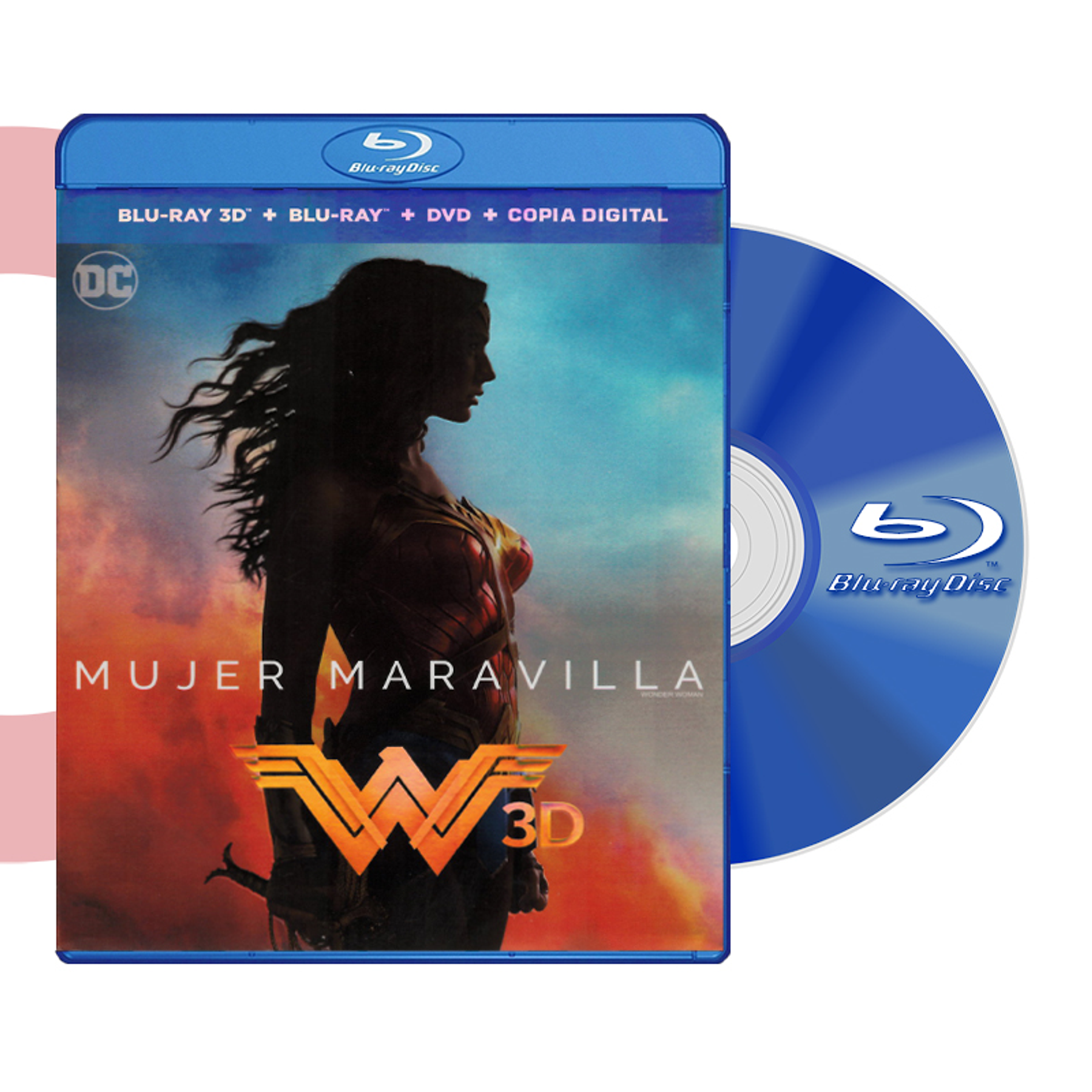 BLU RAY 3D MUJER MARAVILLA