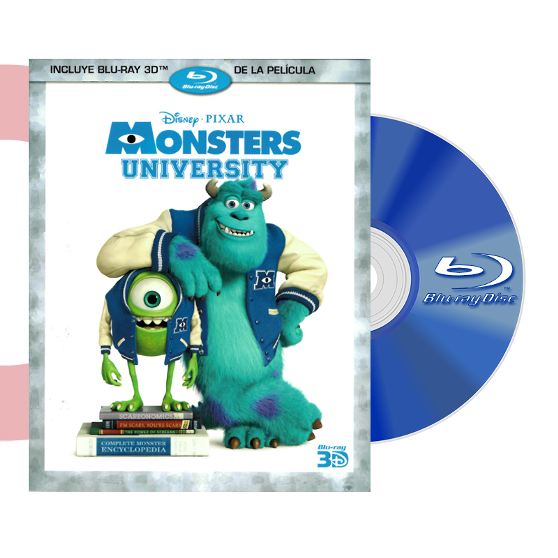 BLU RAY 3D MONSTERS UNIVERSITY