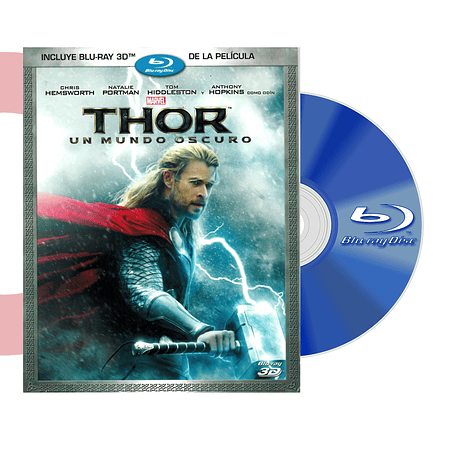 BLU RAY 3D THOR 2 UN MUNDO OSCURO