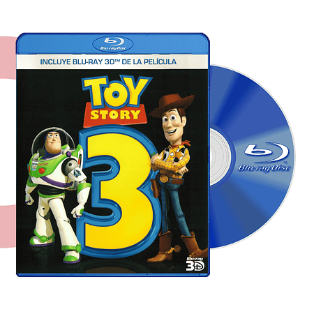 BLU RAY 3D TOY STORY 3