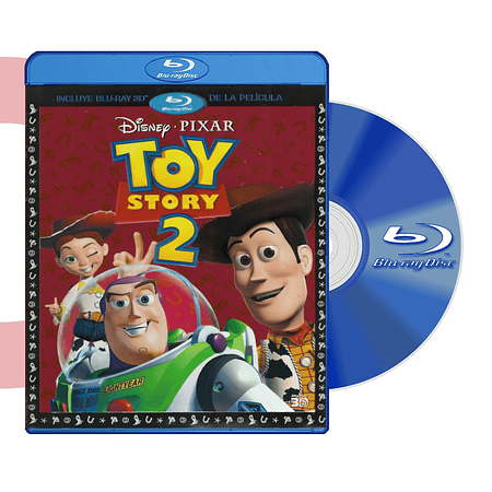 BLU RAY 3D TOY STORY 2