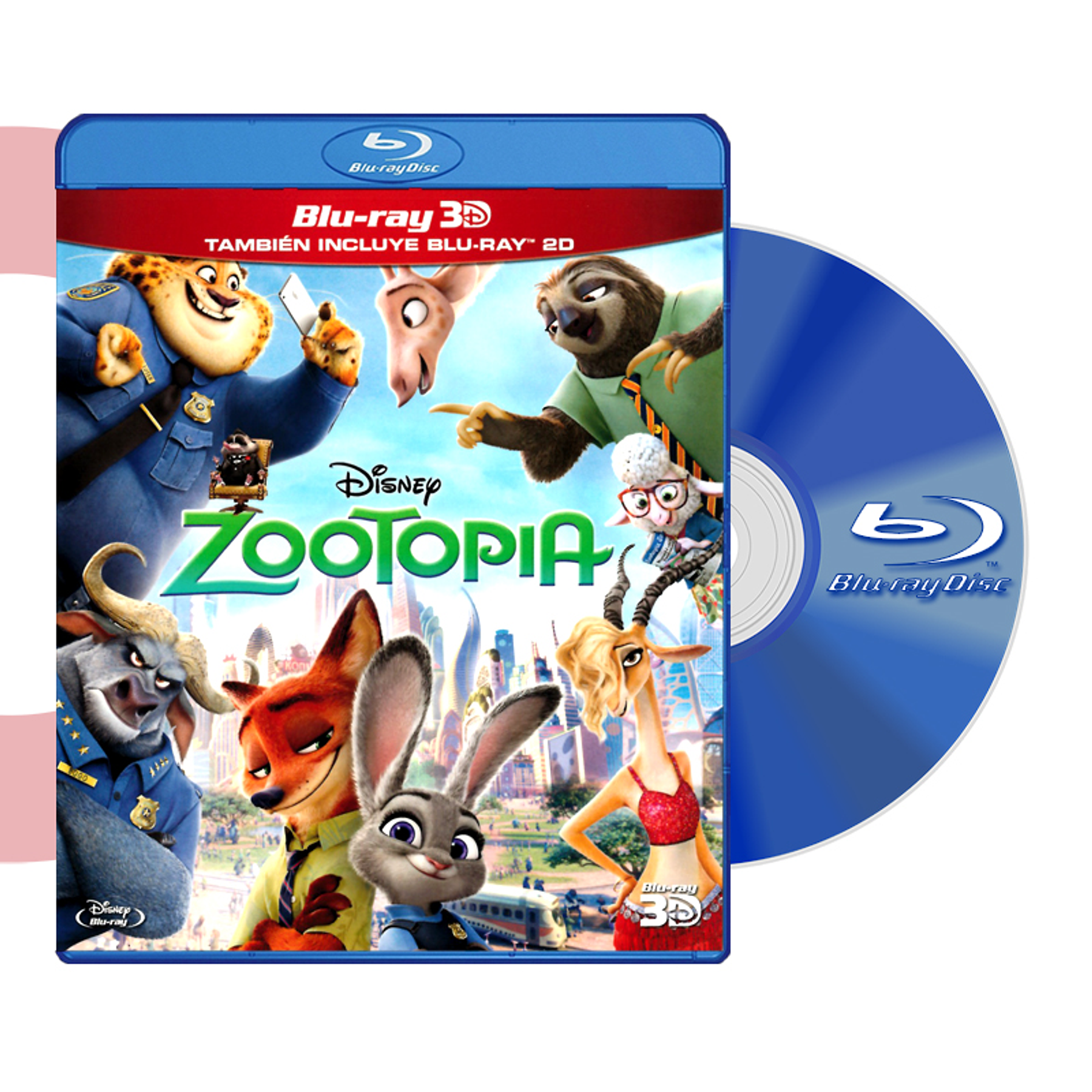 Blu Ray 3D Zootopia