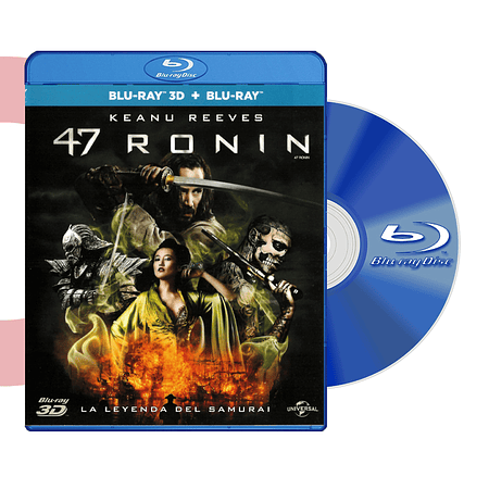 Blu Ray 3D 47 Ronin La Leyenda Del Samurai