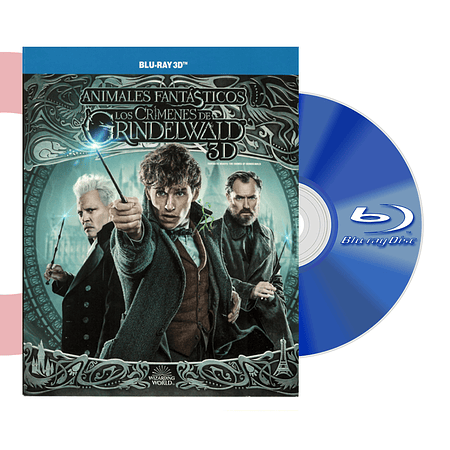 BLU RAY 3D ANIMALES FANTASTICOS LOS CRIMENES DE GRINDELWALD