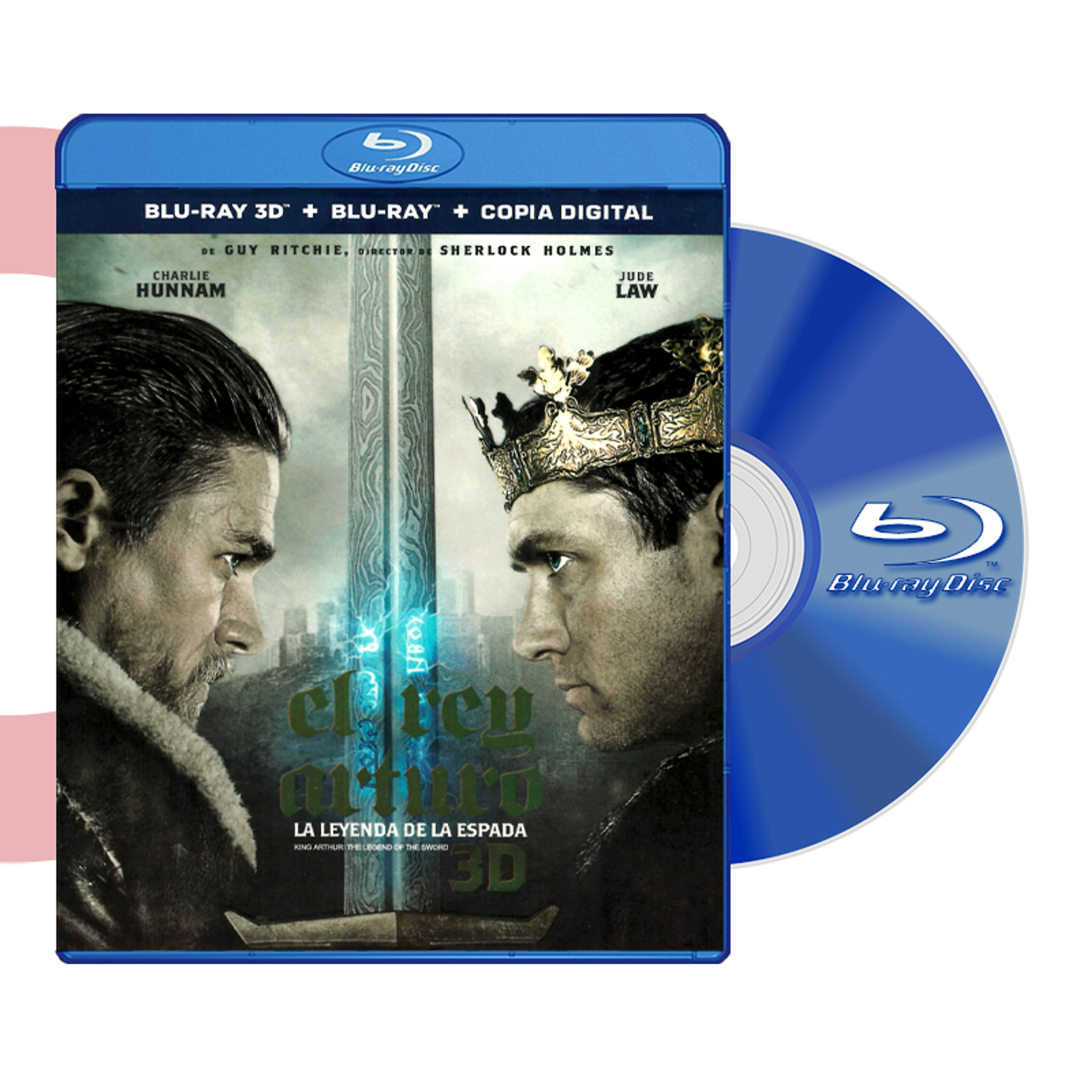 BLU RAY 3D EL REY ARTURO LA LEYENDA DE LA ESPADA