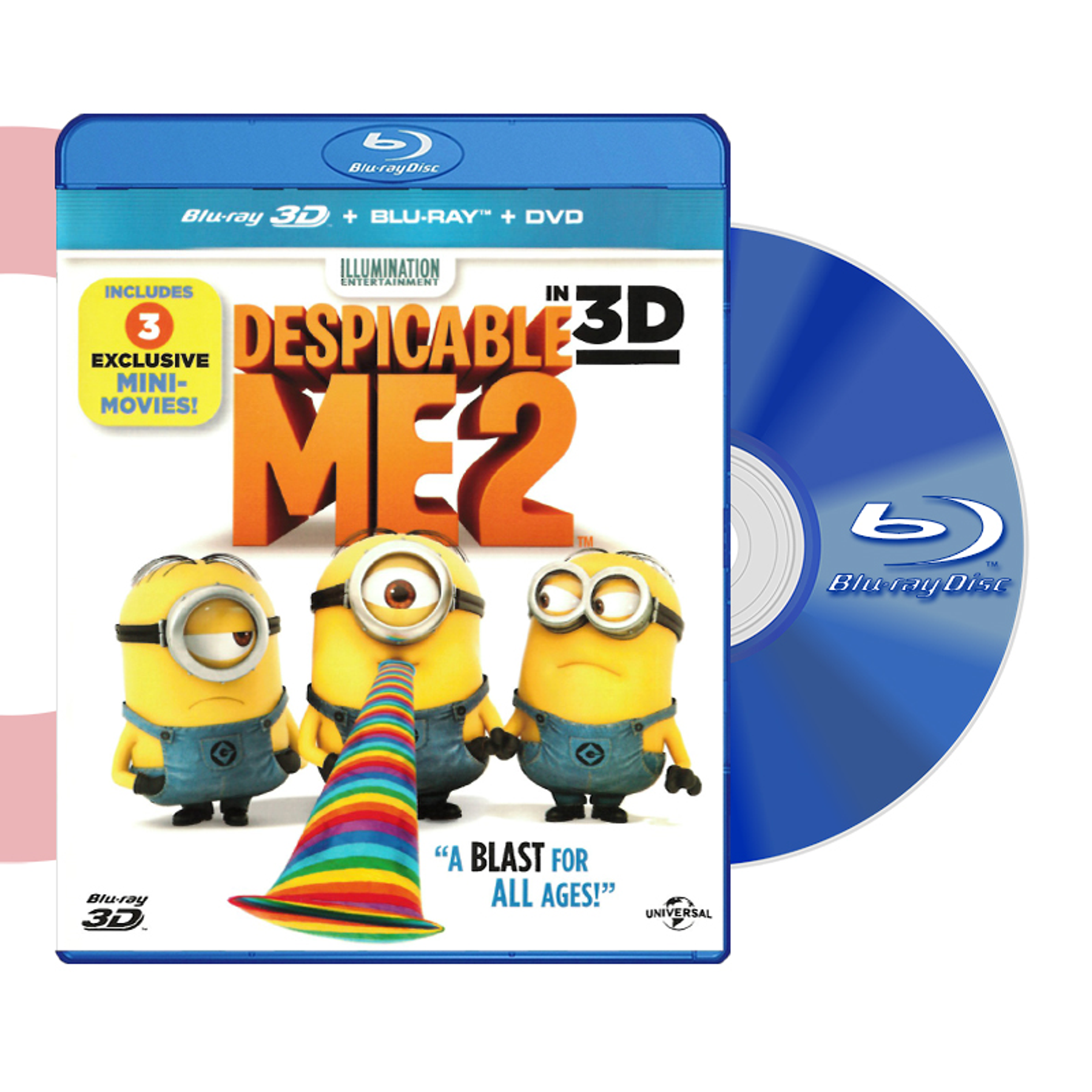 BLU RAY 3D MI VILLANO FAVORITO 2