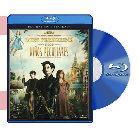 BLU RAY 3D MISS PEREGRINE Y LOS NIÑOS PECULIARES